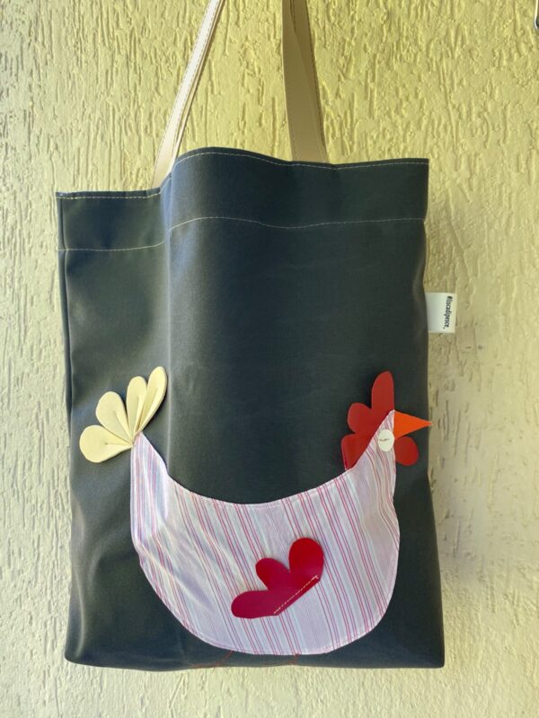 Borsa gallina "Zampe in spalla"
