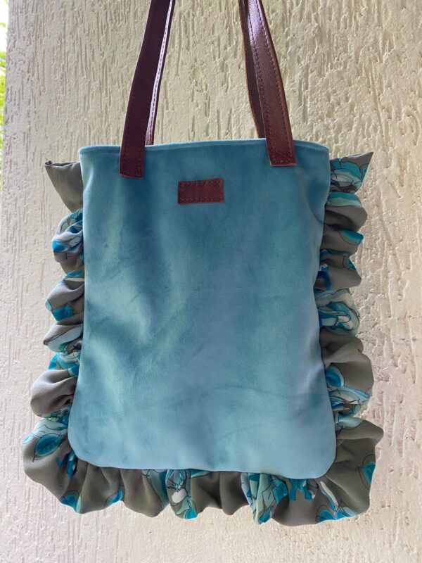 Borsa "Le vellutine" - tiffany mini